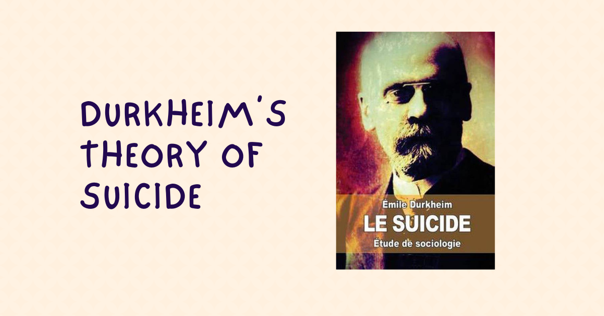 Durkheim s Study Of Suicide PureSociology Durkheim s Study Of Suicide PureSociology